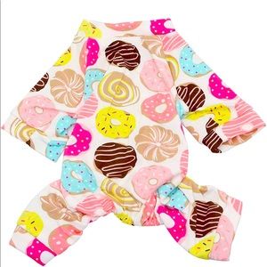 COPY - - CUTE DONUT DOG PAJAMA 
BRAND NEW XLBUT MEDIUM SIZE